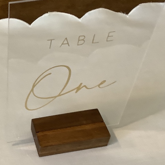 Table numbers - Picture 1 of 4